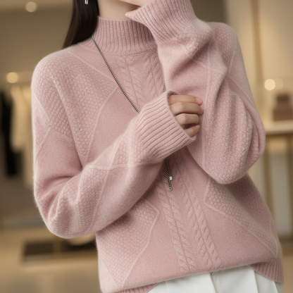 Heritage Knit Turtleneck Sweater