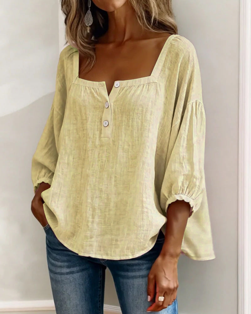 Amalfi Pullover Blouse