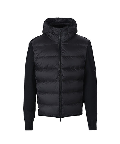 Hybrid Knit Sleeve Down Jacket