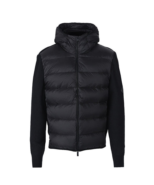Hybrid Knit Sleeve Down Jacket