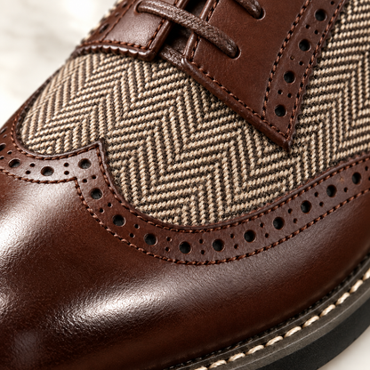 Carrington Herringbone Oxfords