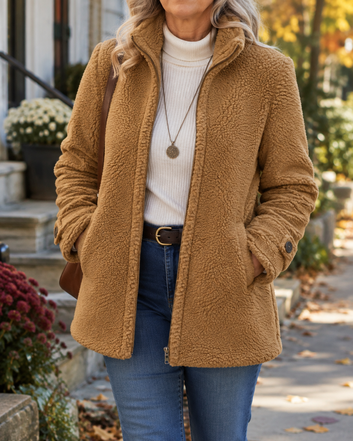 Marchesa Sherpa Jacket