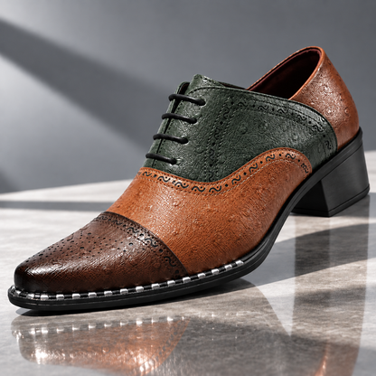 Salvatoro Tri-Tone Oxfords
