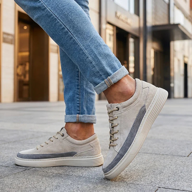 Rhoswell Suede Low-Top Sneakers