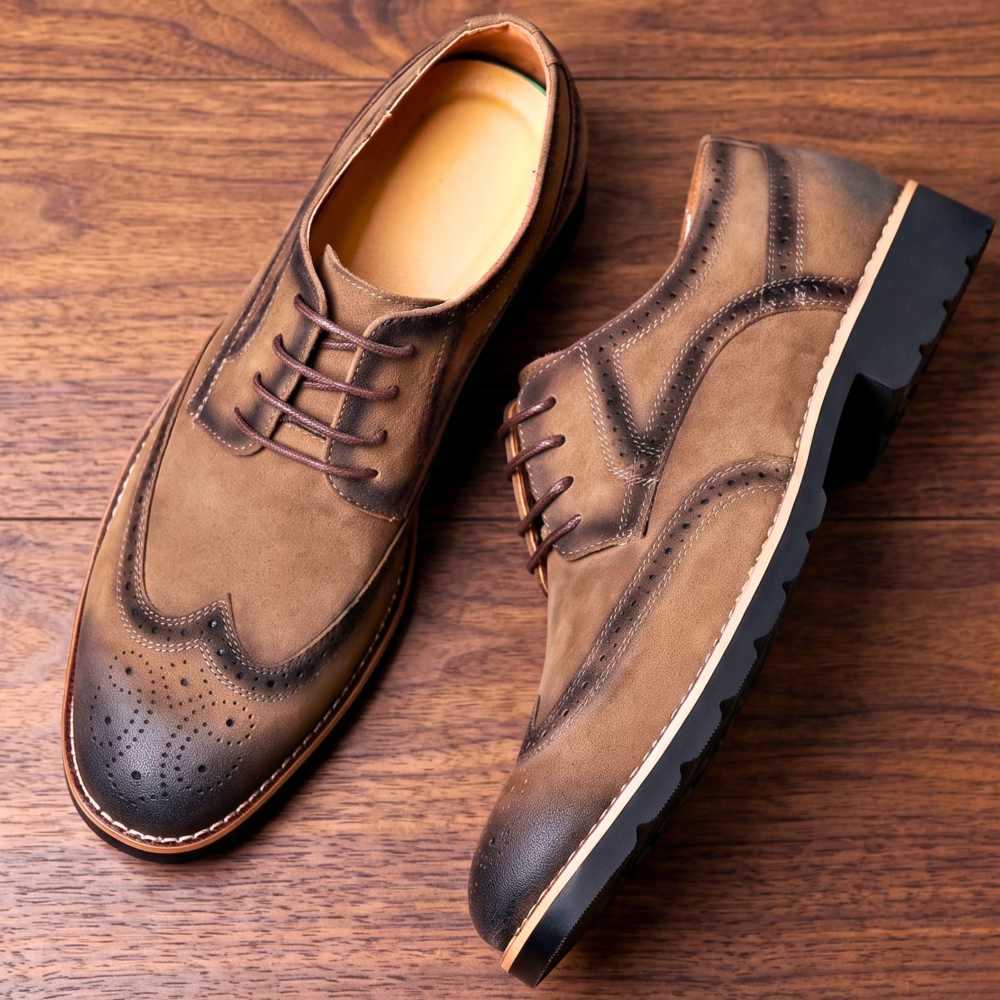 Renwick Wingtip Leather Brogue