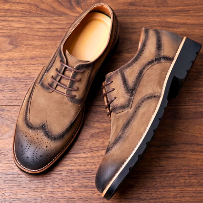 Renwick Wingtip Leather Brogue