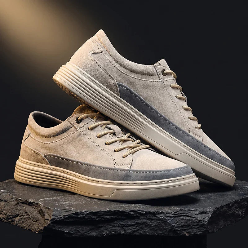 Rhoswell Suede Low-Top Sneakers