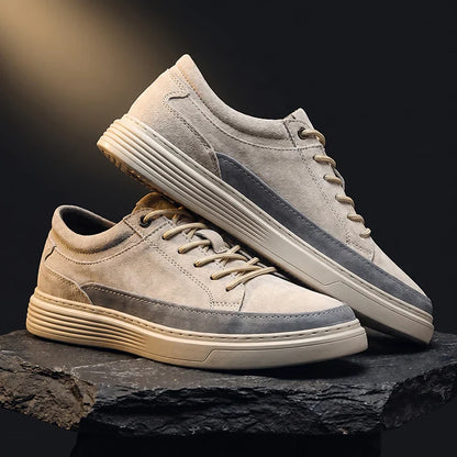 Rhoswell Suede Low-Top Sneakers