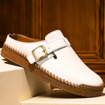Harwick Suede Buckle Loafers