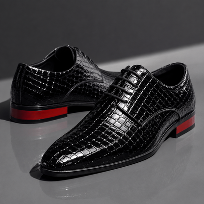 Cavallo Croc Oxfords