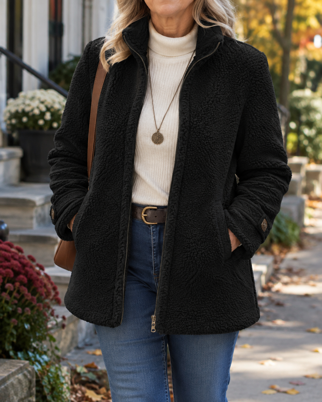 Marchesa Sherpa Jacket