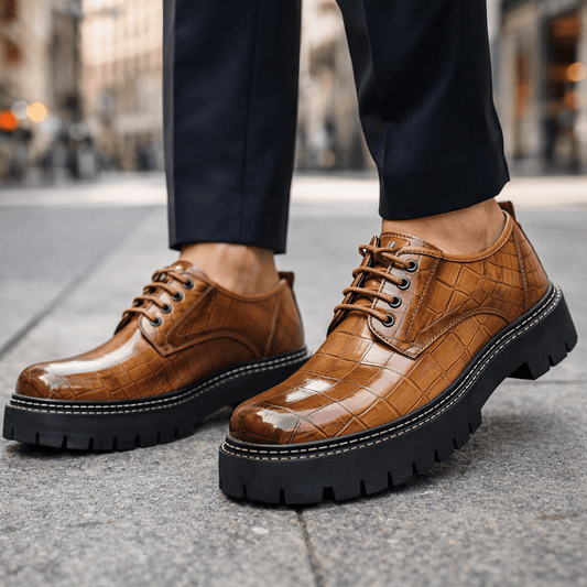 Semelle Lourde Croc Derby