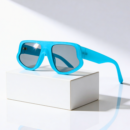 Maverick Oversized Shield Sunglasses