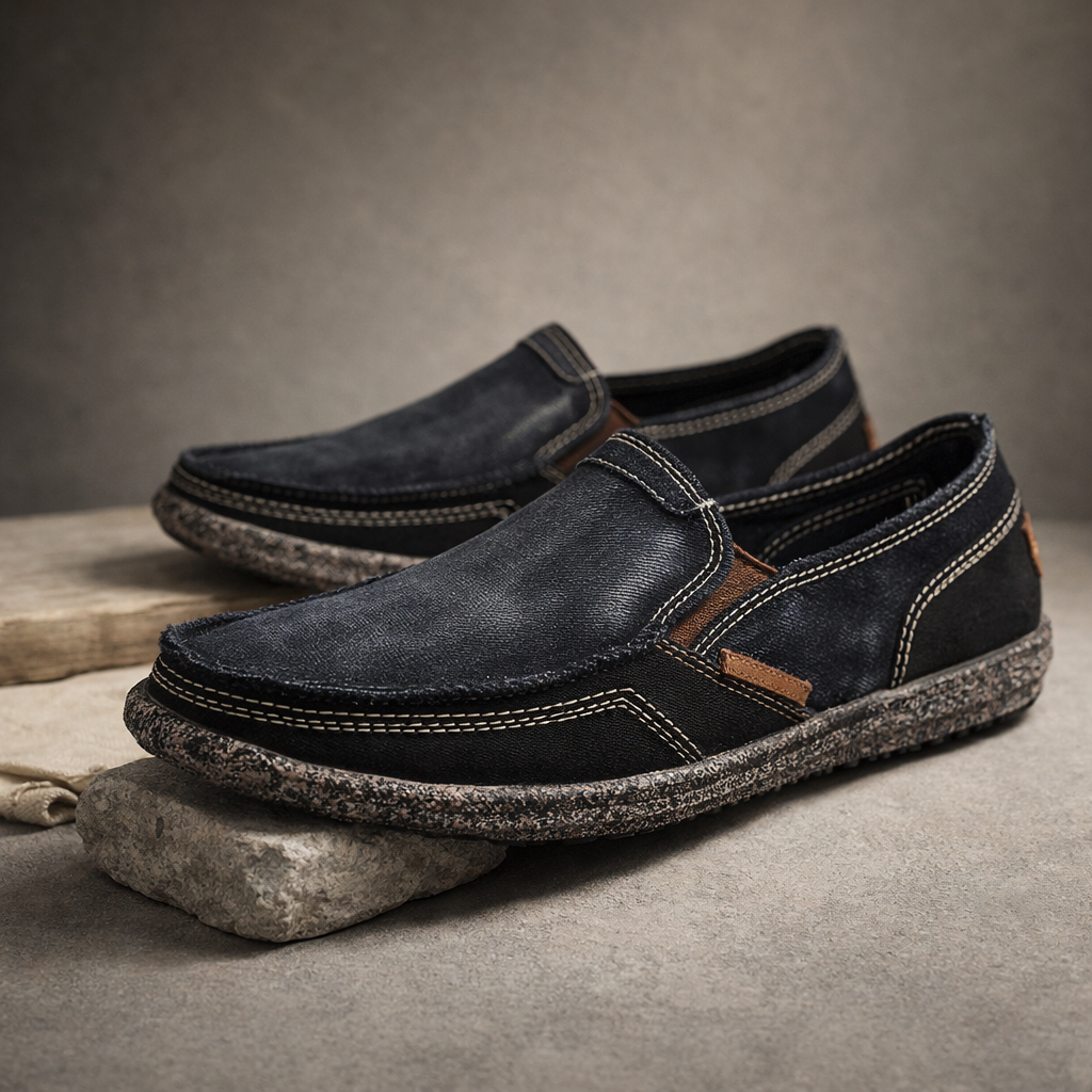 Santorini Canvas Slip-On Loafer