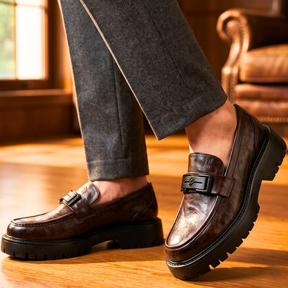 Chunky Leather Loafer
