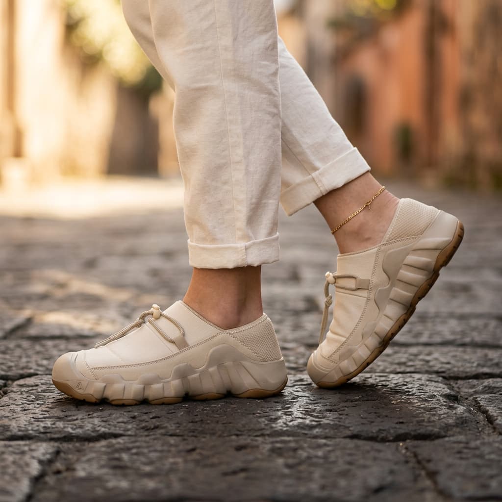 Holton Toggle-Lace Trail Sneakers