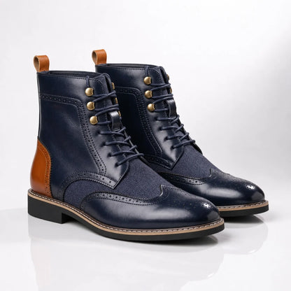 Hornbury Tweed Wingtip Boots
