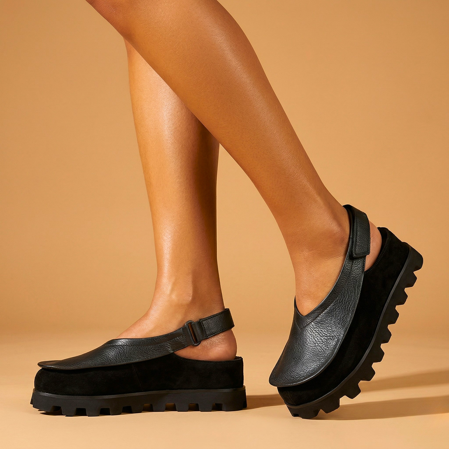 Havana Structured Platform Slingback