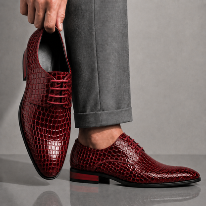 Cavallo Croc Oxfords
