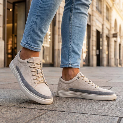 Rhoswell Suede Low-Top Sneakers