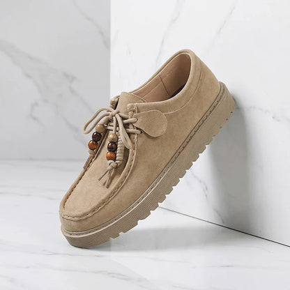 Osric Beaded Suede Moccasin