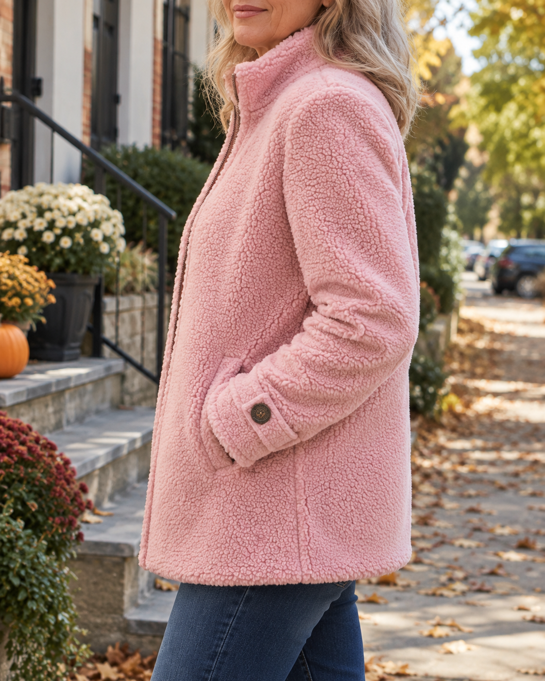 Marchesa Sherpa Jacket
