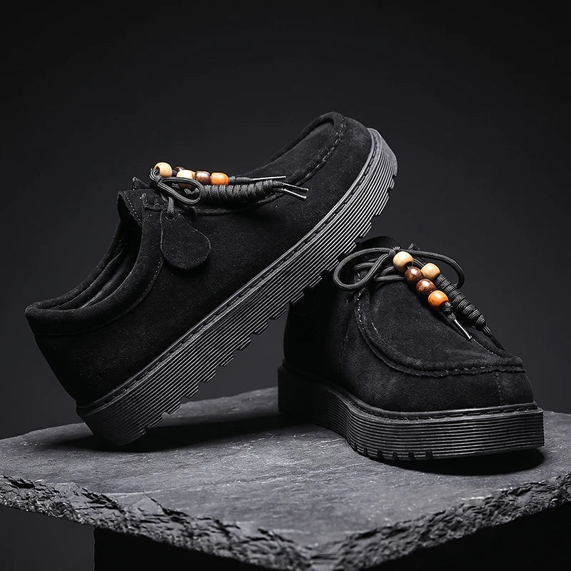 Osric Beaded Suede Moccasin