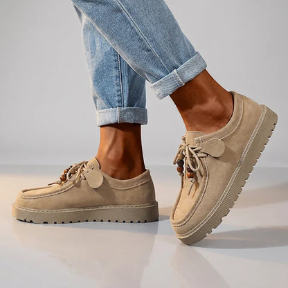 Osric Beaded Suede Moccasin
