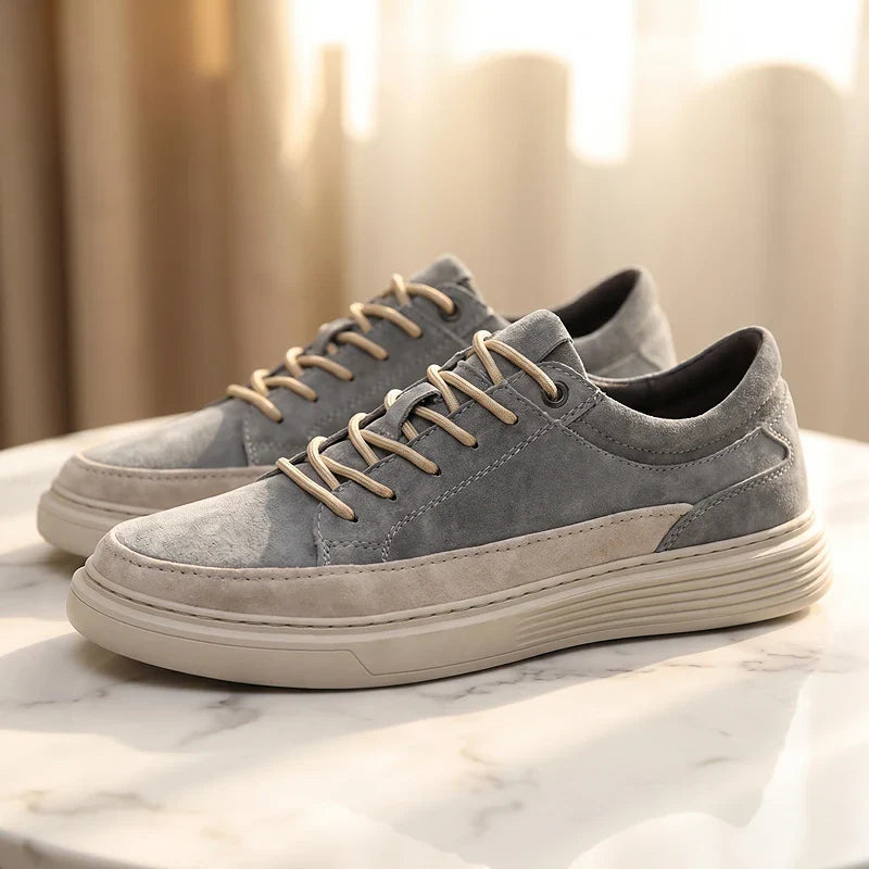 Rhoswell Suede Low-Top Sneakers