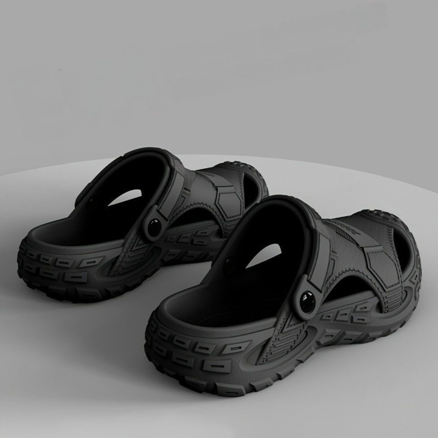 Obsidian Drift Sandal