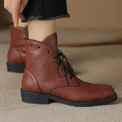 The Nova Split-Zip Ankle Boot