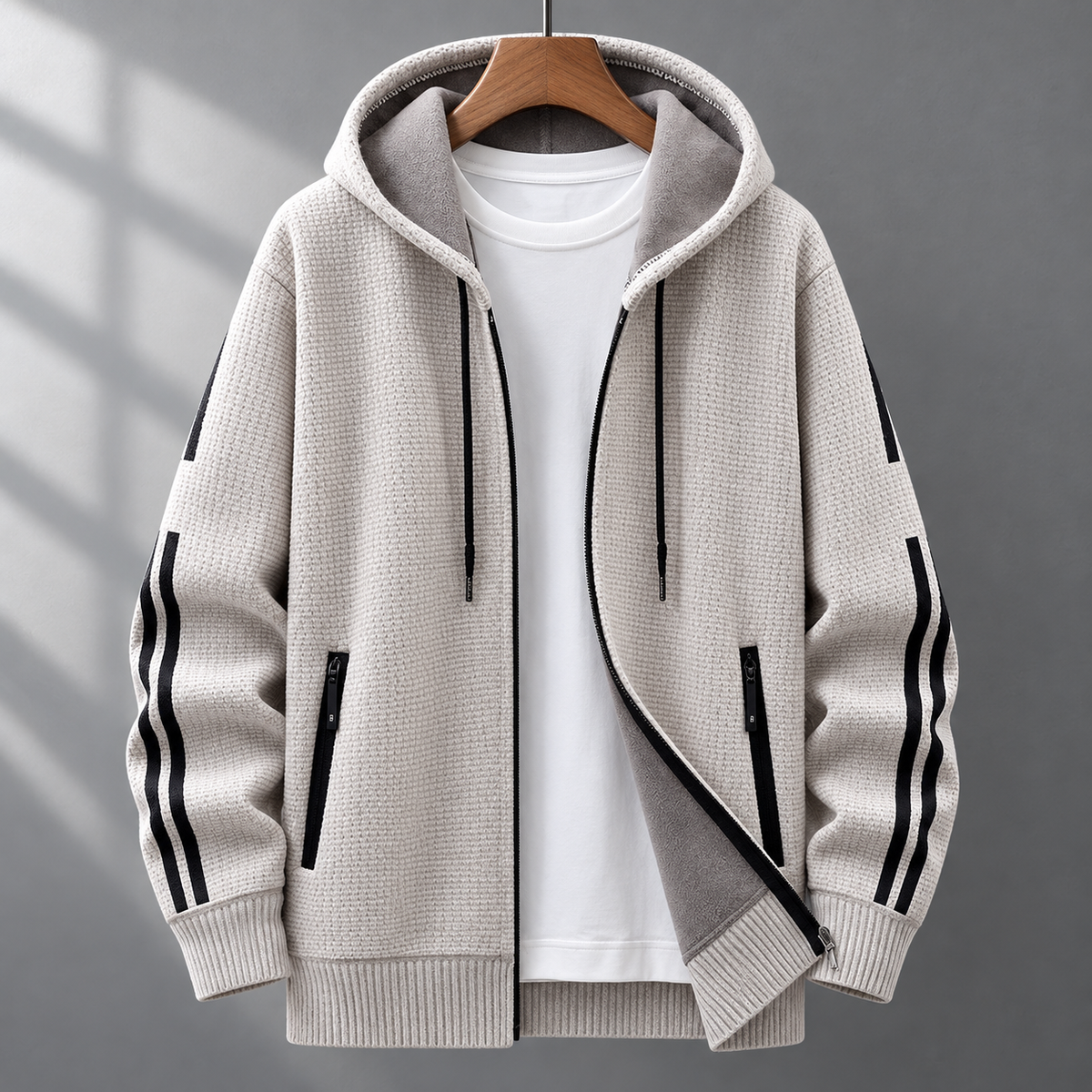 Colter Striped Hoodie