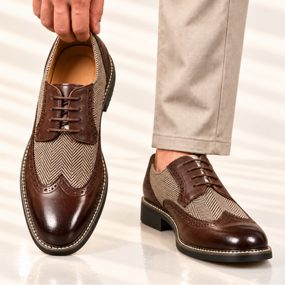 Carrington Herringbone Oxfords