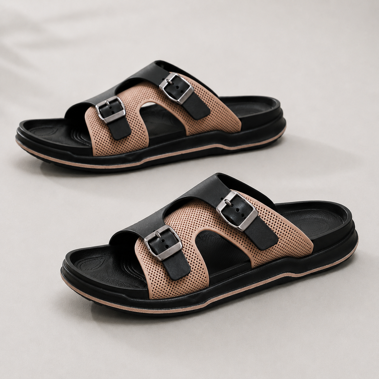 Rousseau Dual-Buckle Slides