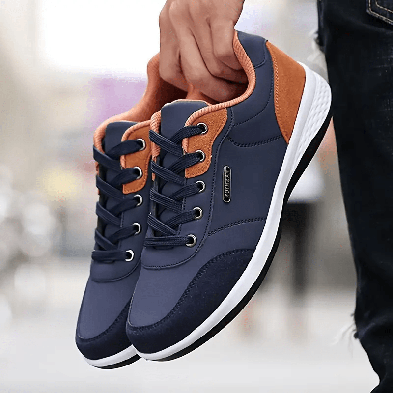 Contrast Panel Athletic Sneaker