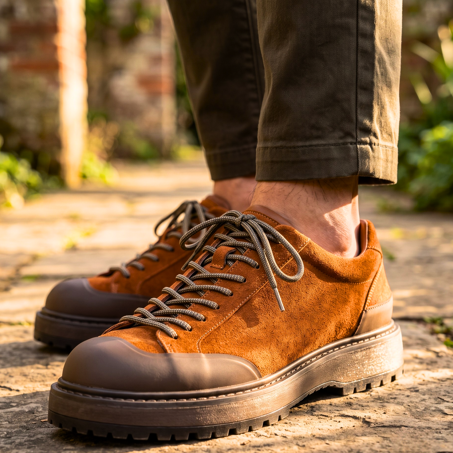 Braddock Suede Trail Lace-Ups