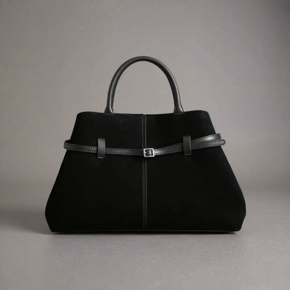 The Langdon Suede Top-Handle