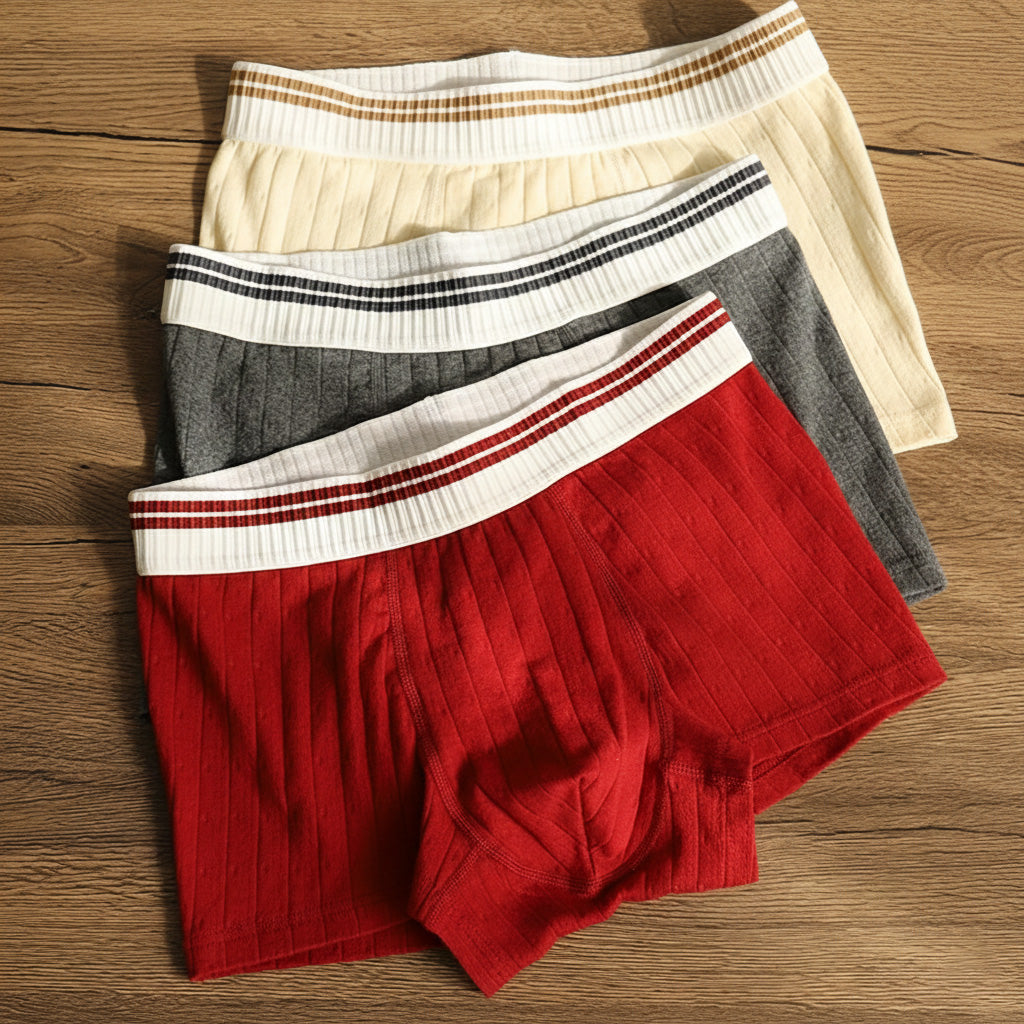Signature Striped Waistband Trunk Set