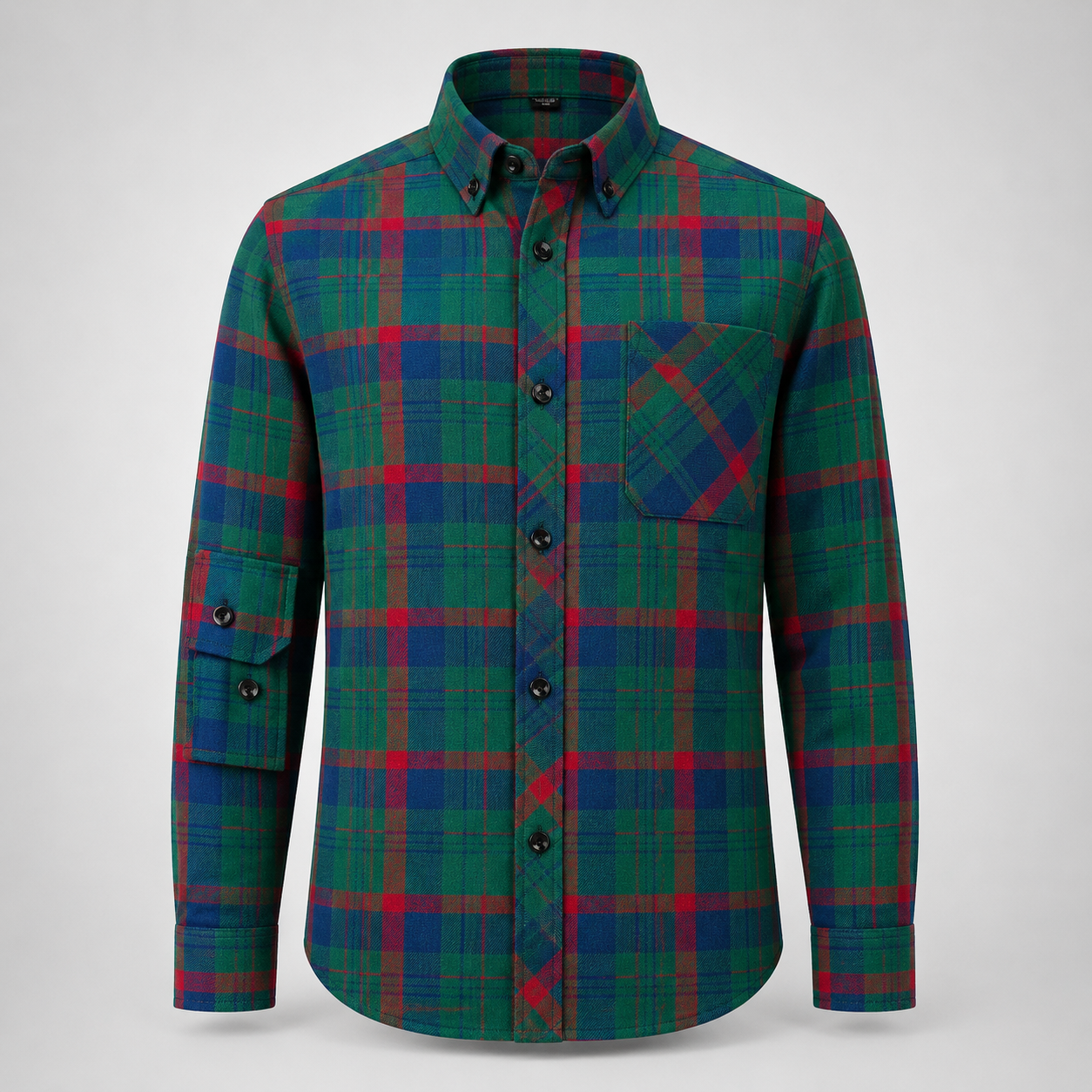 Caldbury Plaid Flannel Shirt