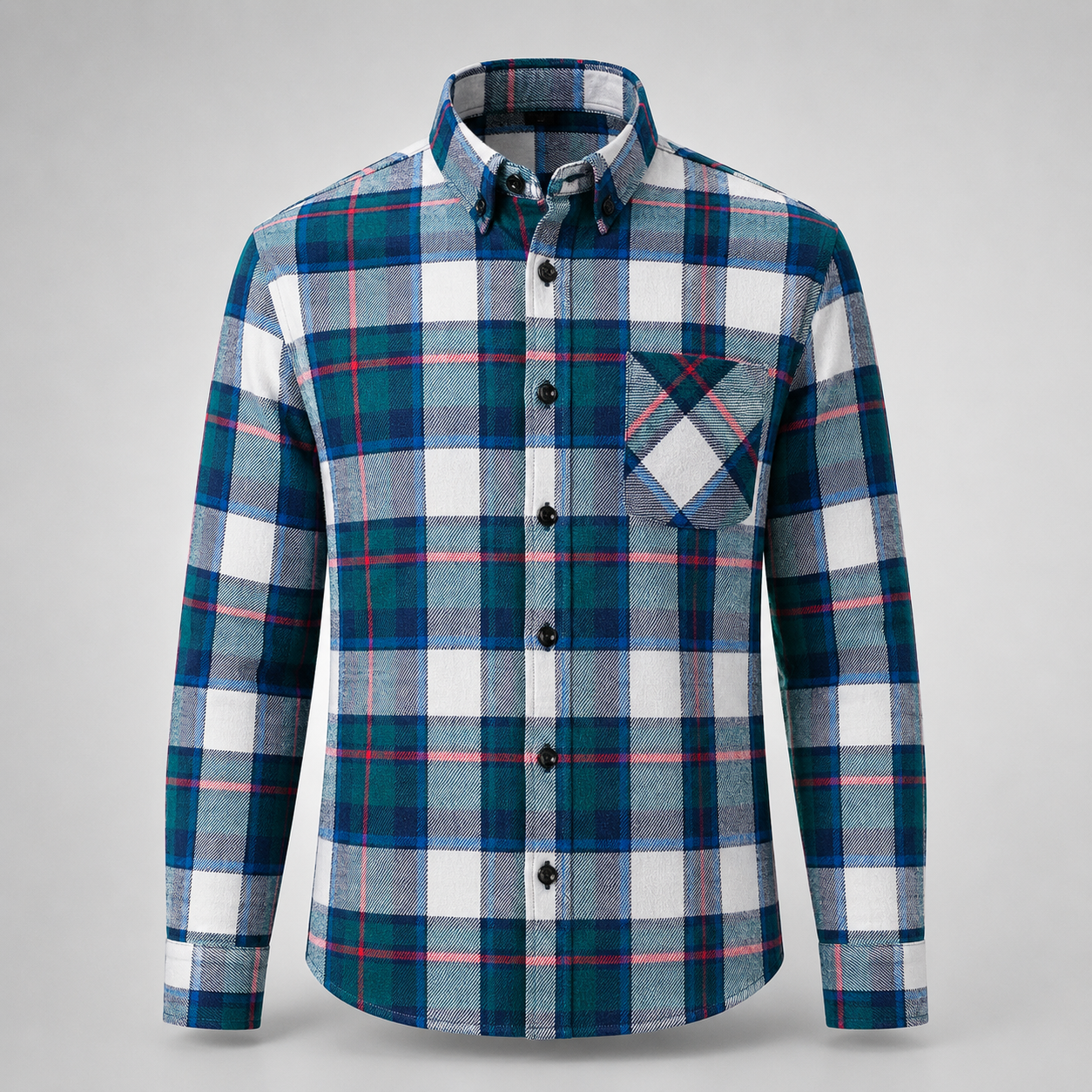 Caldbury Plaid Flannel Shirt