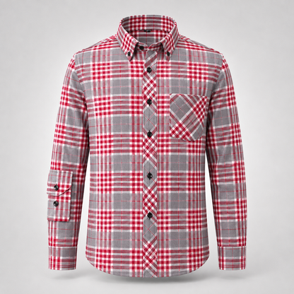 Caldbury Plaid Flannel Shirt
