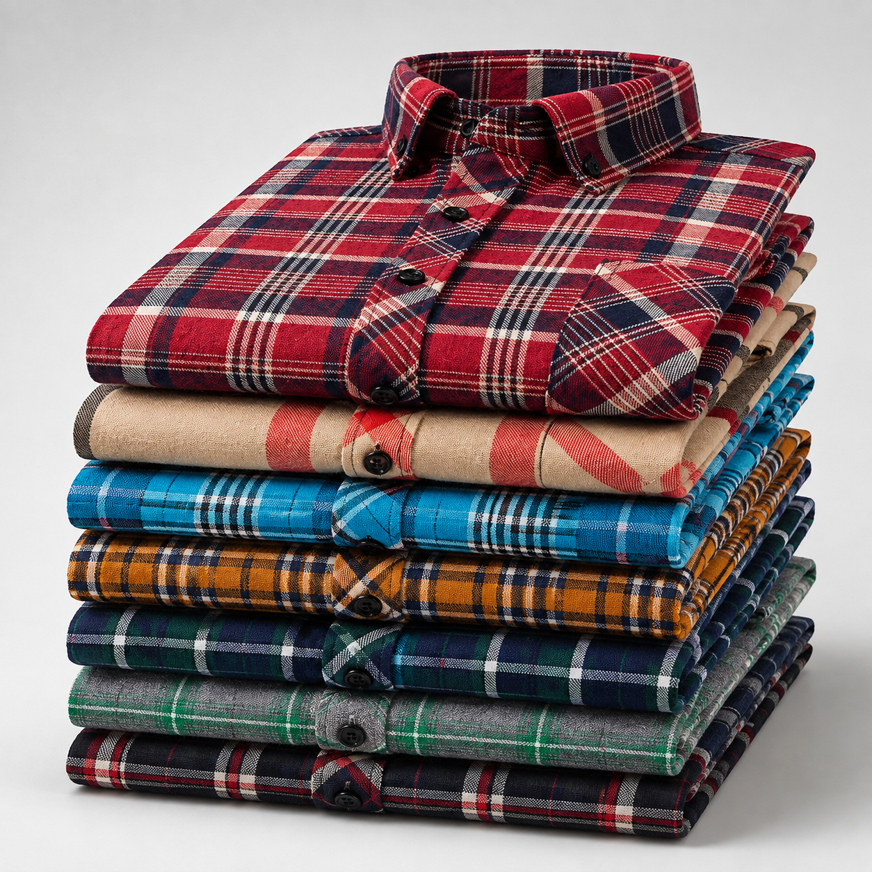 Caldbury Plaid Flannel Shirt