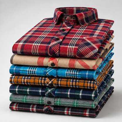 Caldbury Plaid Flannel Shirt