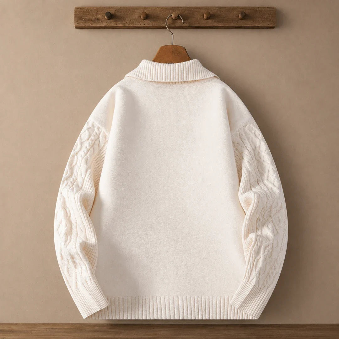 Cascata Cable-Knit Cardigan