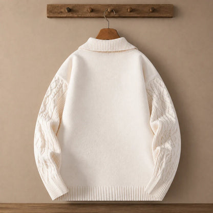 Cascata Cable-Knit Cardigan