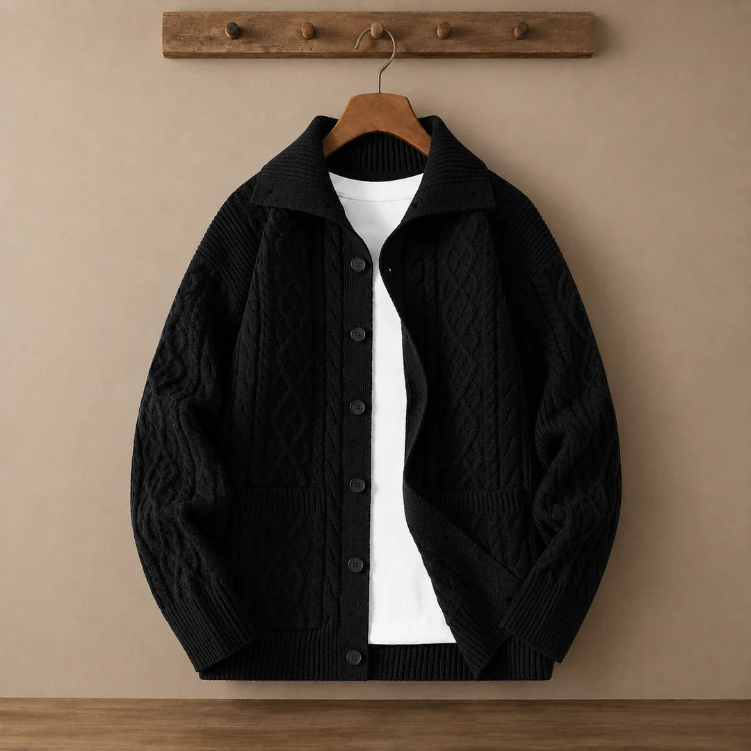 Cascata Cable-Knit Cardigan