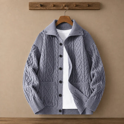 Cascata Cable-Knit Cardigan