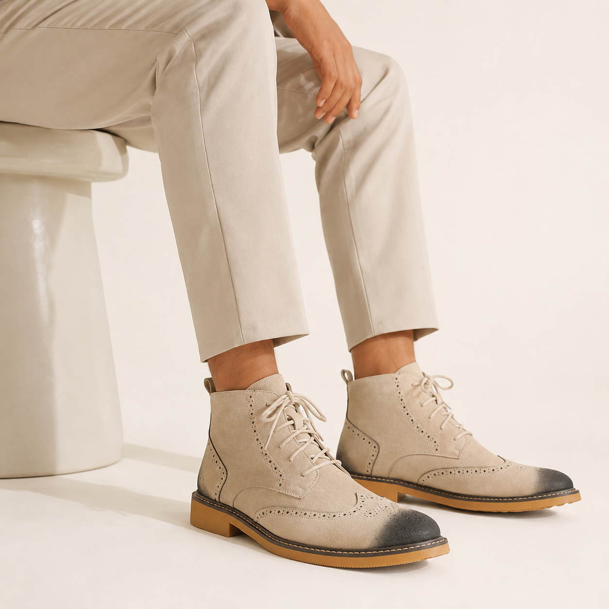Marchetti Wingtip Brogue Boot