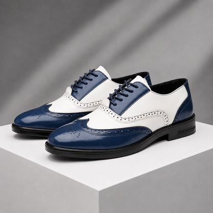 Rivoli Two-Tone Wingtip Oxford