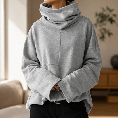 Amara Cowl-Neck Pullover